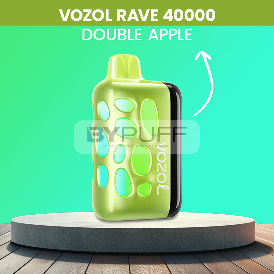 Vozol Rave 40000 Douple Apple Ice