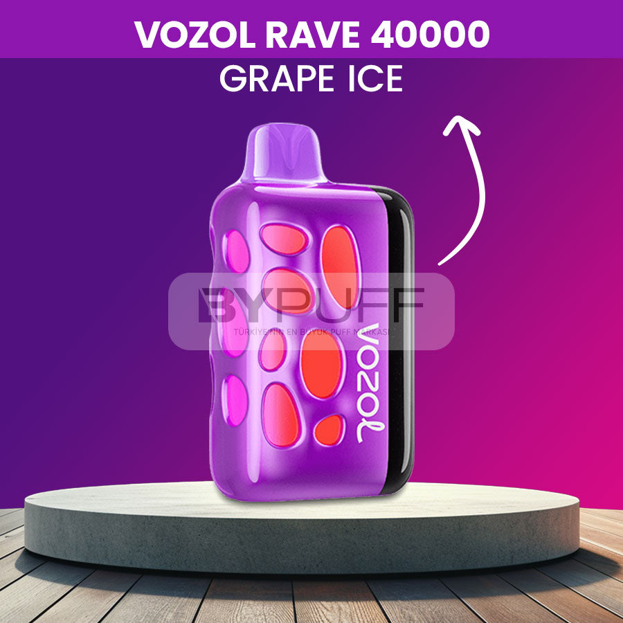 Vozol Rave 40000 Grape ice
