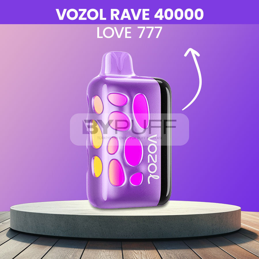 Vozol Rave 40000 Love 777