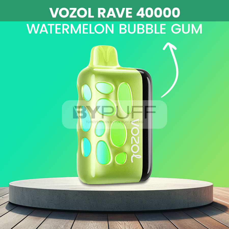 Vozol Rave 40000 Watermelon Bubblegum